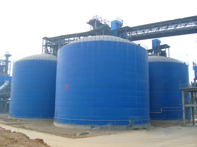 钦南水泥钢板库改造